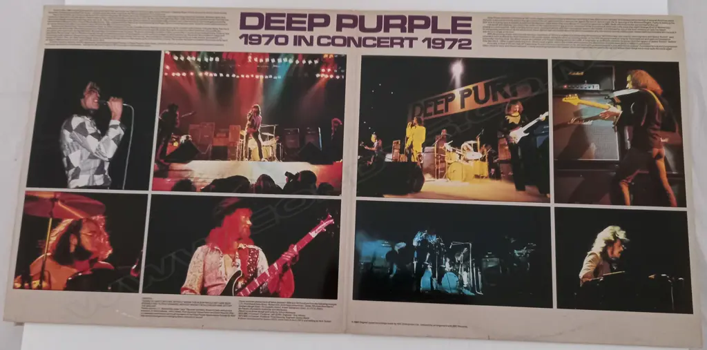 Deep Purple, In Concert (Double album) Image 1++